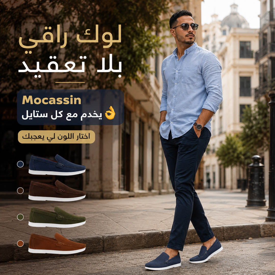 Mocassins Homme Élégants & Confortables